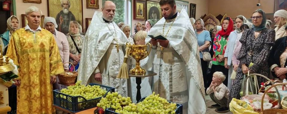 В день великого праздника Преображения Господня....